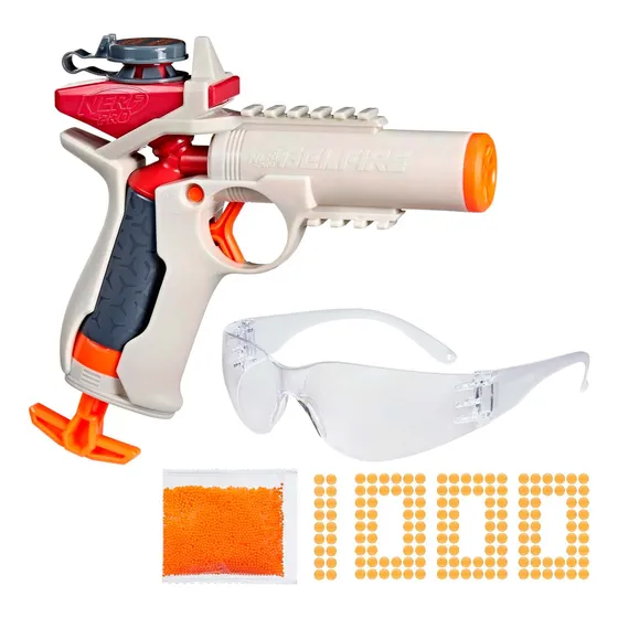 Pistola Nerf De Orbis. Juguete Con Balas De Hidrogel