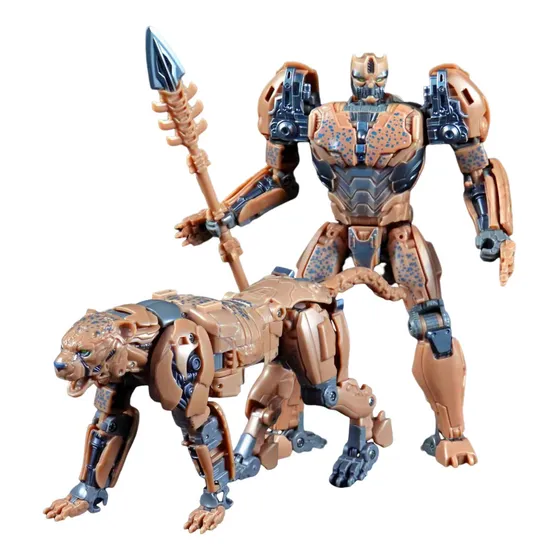 Transformer Cheetor,beast Warsrobot Leopardo Amarillo