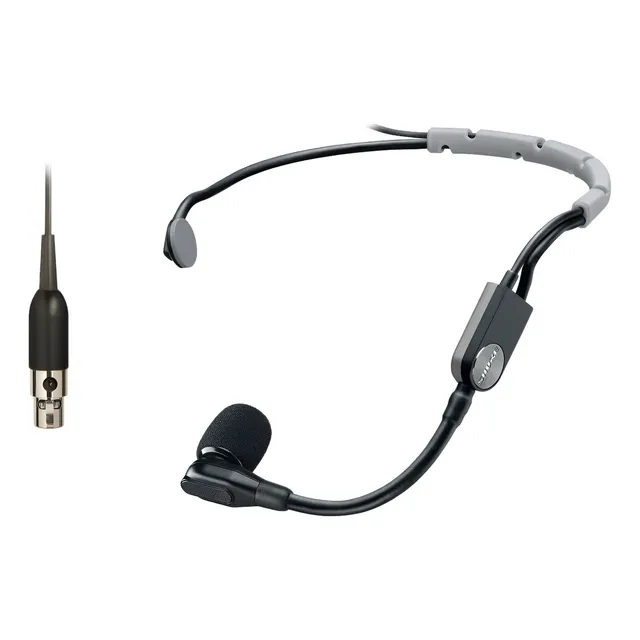 Micrófono Condensador Cardioide De Diadema Shure Sm35-tqg Color Negro
