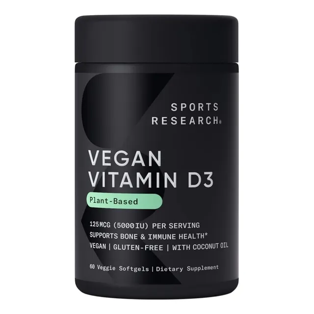Vitamina D3 Vegana Original Eeuu