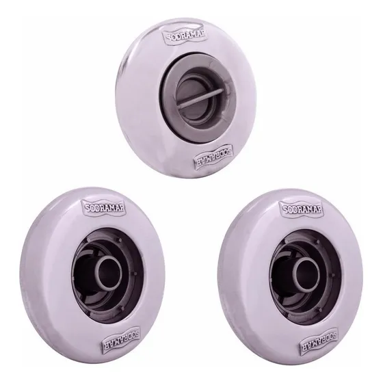 Kit Para Piscinas De Alvenaria Retorno E Aspiração Inox 50mm