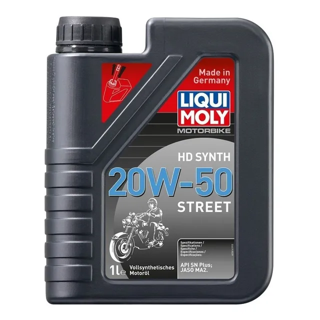 Aceite 20w50 Full Sintetico Liqui Moly 4t
