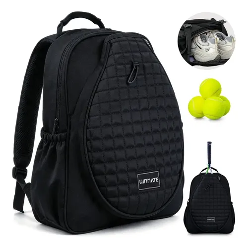 Mochila Zeiq Beach Tennis Lilás Raqueteira com Compartimento para