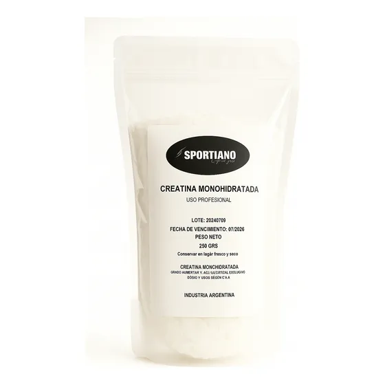 Creatina Monohidratada 250 Gramos
