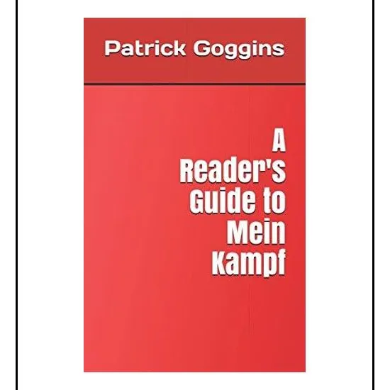 Livro: A Readers Guide To Mein Kampf