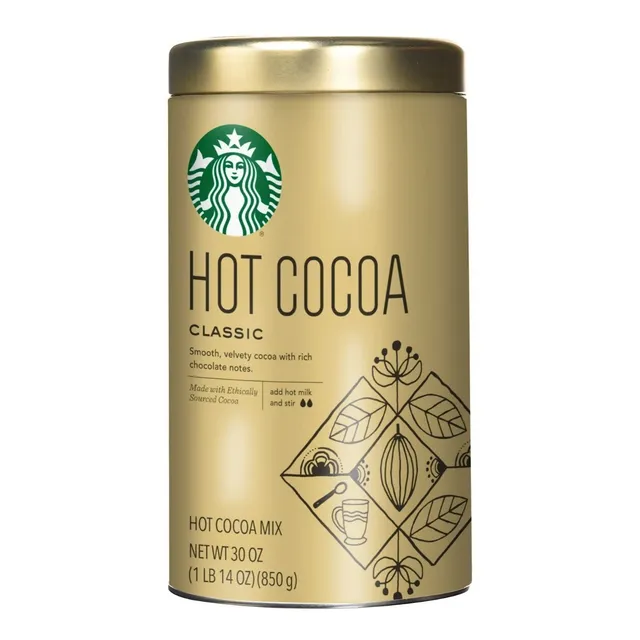 Chocolate Caliente Starbucks Hot Cocoa Suave Divinisimo 
