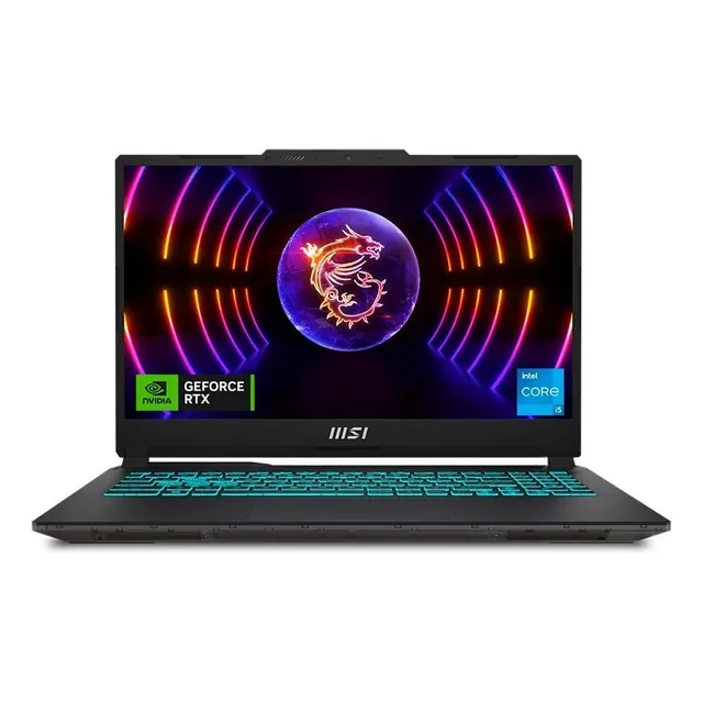Laptop Gamer Msi Cyborg 15 Rtx 3050 I5 8gb 512ssd Color Negro