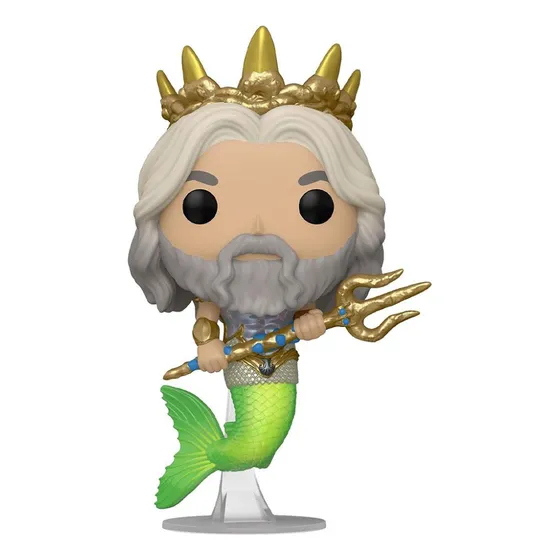 ¡Funko Pop! La Sirenita - 1365 El rey Tritón (tritón)