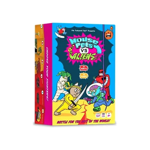 El Awkward Yeti Casa Mascotas Vs. Aliens Juego De L73wd
