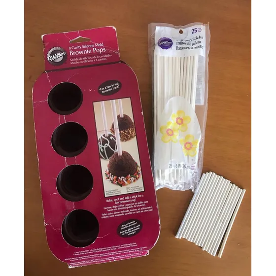Molde De Silicon Brownie Pops Marca Wilton Original