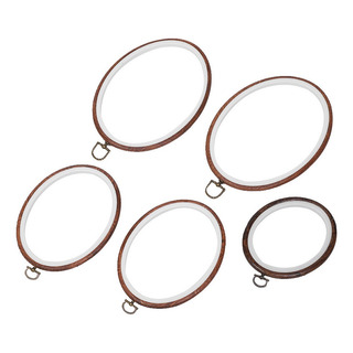 Aros Para Bordar Ovalados, 5 Unidades, Circulares, Para Punt Aros Para Bordar Ovalados, 5 Unidades, Circulares, Para Punt