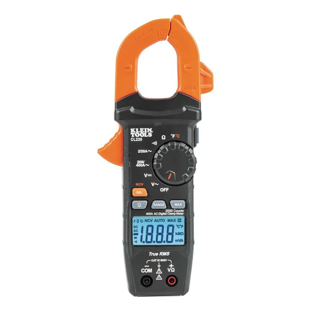 Klein Tools-cl220 Multimetro Digital De Gancho R. Automatico