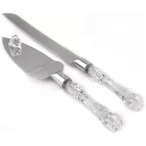 Juego De Cuchillo Y Servidor De Acero Inoxidable