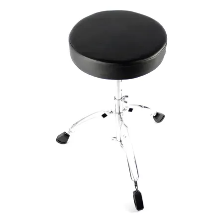 Banco para bateria banco Dc Music Premium Profissional Banco de bateria TR25 - Cinza-escuro