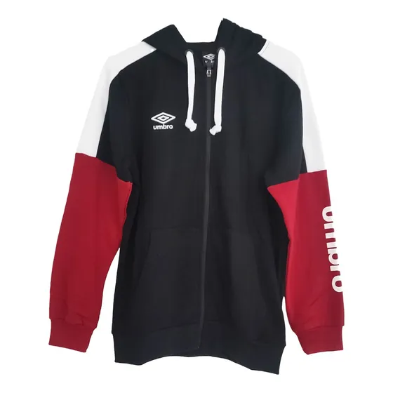 Campera Canguro Umbro Full Zip Adulto Felpa Mvd Sport