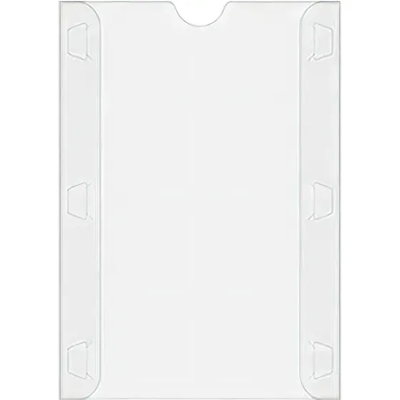 10 Unid - Quadro Aviso Multiuso Expositor A4 Display Cristal