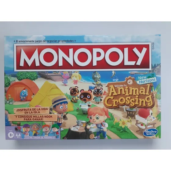 Monopolio Monopoly Animal Crossing Original Nuevo Hasbro