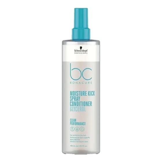  Acondicionador Schwarzkopf 200 Ml Moisture Kick Spray Para Cabello Normal Repara y Fortalece, Aporta Brillo Elasticidad y Vitalidad