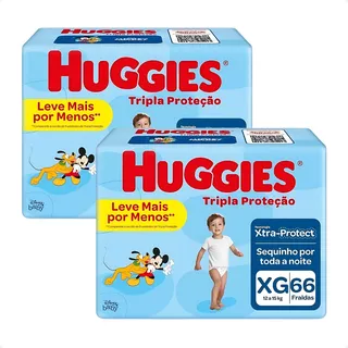 Huggies Fralda Tripla Proteção Xg 132 Unidades 2 Pacotes GĂȘnero Sem GĂȘnero Tamanho Extra Grande (xg) Huggies Fralda Tripla Proteção Xg 132 Unidades 2 Pacotes GĂȘnero Sem GĂȘnero Tamanho Extra Grande (xg)