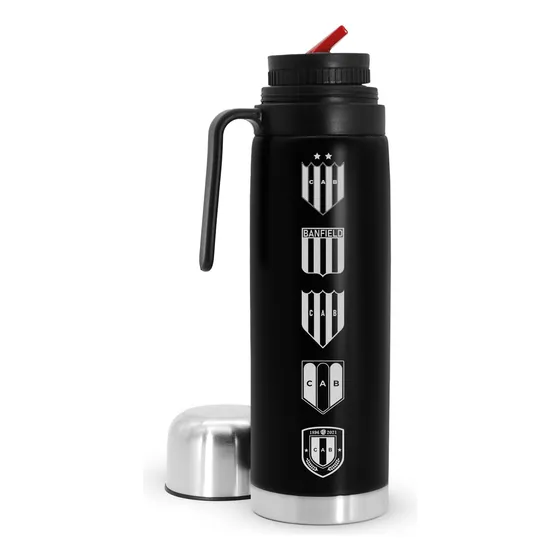Termo 1 L Argentina Campeón Messi Laser Clubes River Boca
