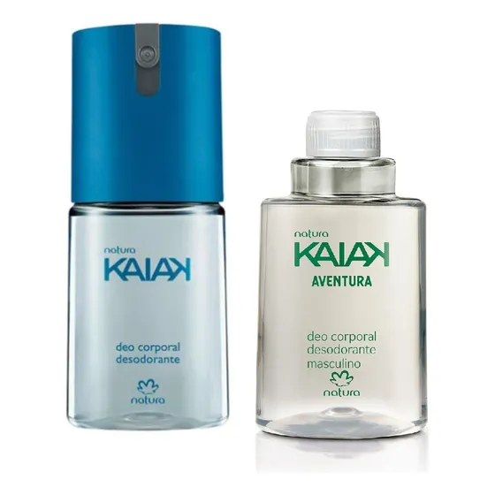 Kit Natura Deo Corporal Masculino 100ml + Refil