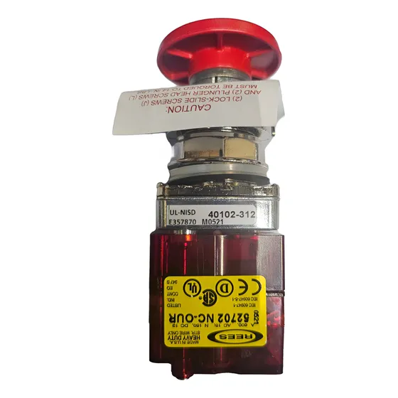 Operador De Pulsador Marca Rees 40102312