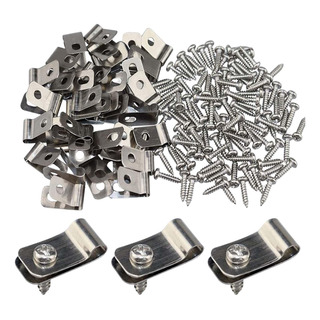 Abrazaderas De Alambre Para Valla 100x, Clips De Gestión De Abrazaderas De Alambre Para Valla 100x, Clips De Gestión De