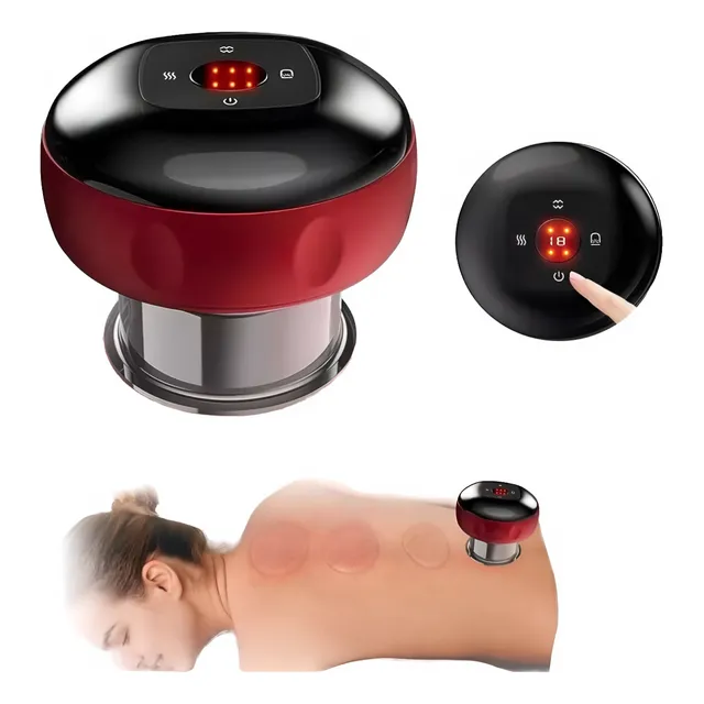 Vacumterapia Recargable Terapia Anticelulitis Color Rojo