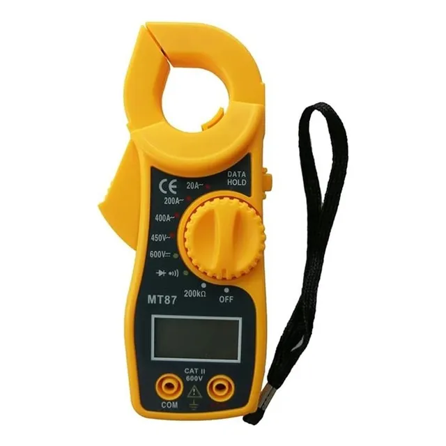 Pinza Amperimétrica Gralf Mt87 Tester