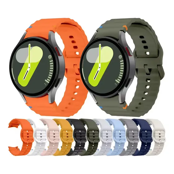 Correa Silicona Para Samsung Watch 6/7  Tessco 20mm