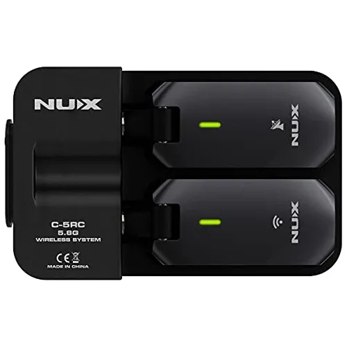 Sistema Inalámbrico De Guitarra Nux C-5rc De 5,8 Ghz Para Gu