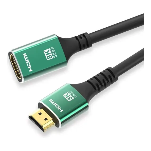 Xiwai Cable De Extensión Hdmi 2,1 Macho A Hembra Ultra-hd 8k