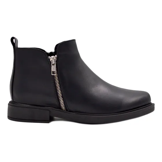 Bota Botitas Mujer Cierre Metalico Confort Moda Comodas 90pm