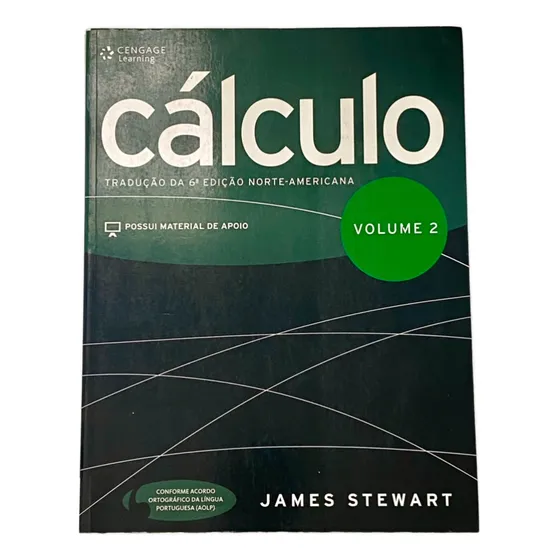 Livro Cálculo Volume 2 James Stewart 6 Edição