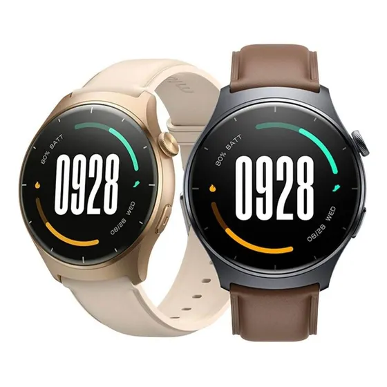 Reloj Smartwatch Mibro Watch 3 Lite 2 Mallas Bt Call Negro Mesh Negro