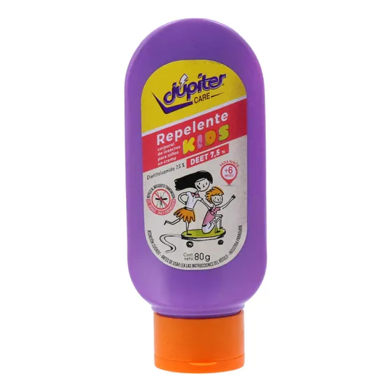 Repelente De Insectos En Crema Jupiter Kids 80gr
