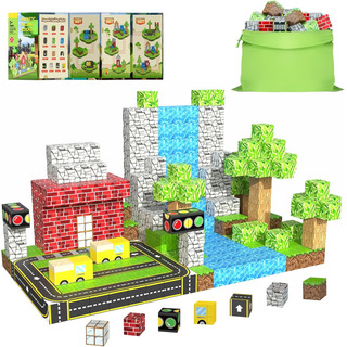 100 Bloques De Construcción Magnéticos Para Niños De 4 A 8 A 100 Bloques De Construcción Magnéticos Para Niños De 4 A 8 A