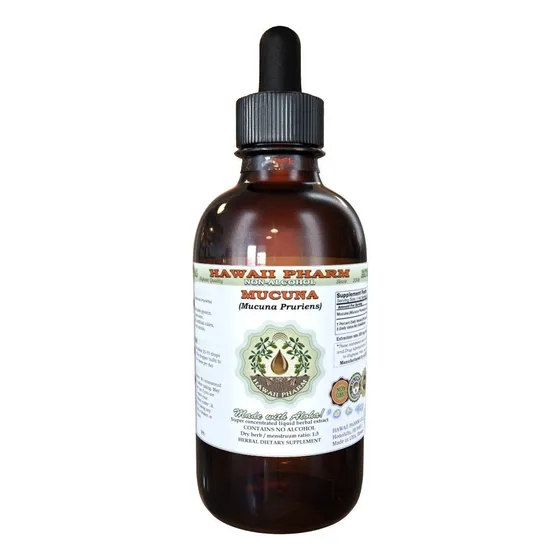 Suplemento Herbario Hawaii Pharm Mucuna Pruriens 60 Ml