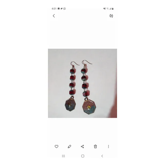 Zarcillos De Fantasía Largo
