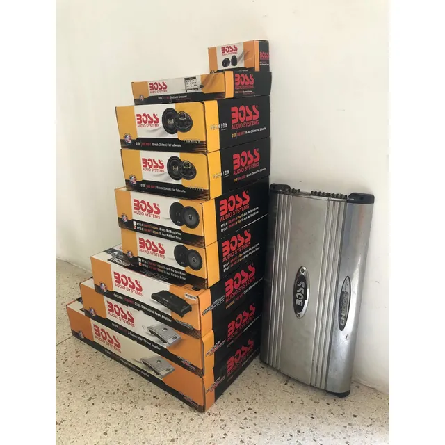 Equipo Sonido Carro Boss Bajos Medios Plantas Crossover 
