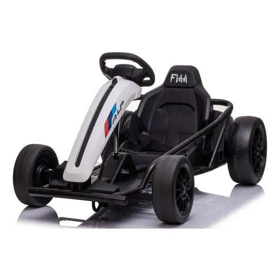 Go Kart 24v Blanco Drift Eléctrico