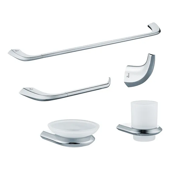 Accesorios De Baño 5 Pcs Chrome