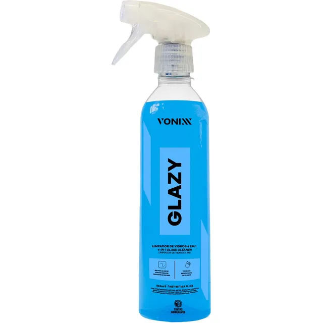 Limpa Vidros 4 Em 1 Redutor Atrito Risco Glazy 500ml Vonixx