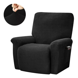 Funda Para Elástica Sillón Reclinable Con Bolsillo 4-trozo Funda Para Elástica Sillón Reclinable Con Bolsillo 4-trozo