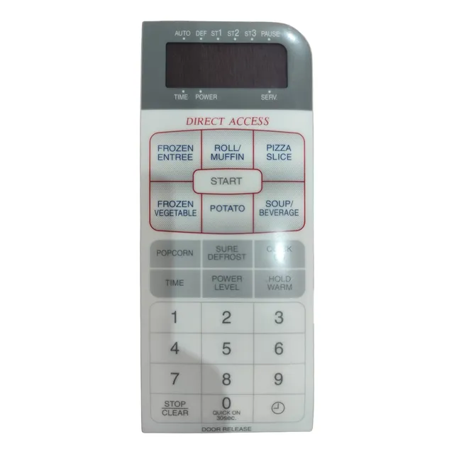 Membrana Teclado Microondas Sanyo Emu829