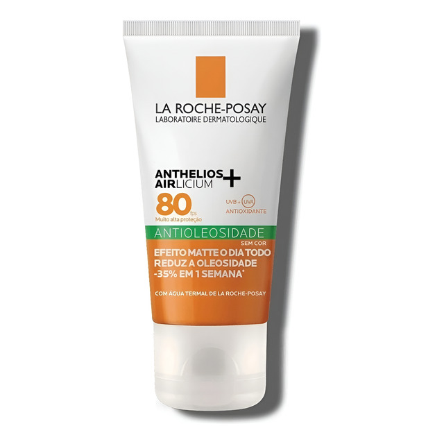 Protetor Solar Facial Antioleosidade Fps80 Controle De Oleosidade Efeito Matte Cobertura U...