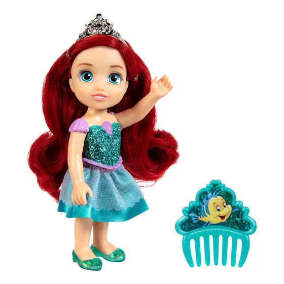 Muñeca Petit Ariel Con Peine - Disney