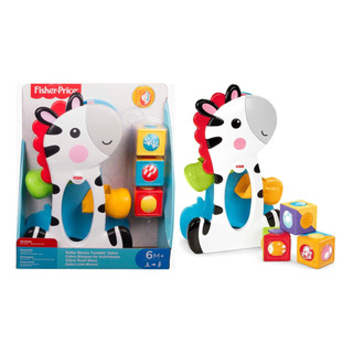 Zebra Com Blocos De Atividades - Fisher Price - Mattel Zebra Com Blocos De Atividades - Fisher Price - Mattel