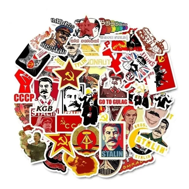 La Unión Soviética - Set De 50 Stickers / Calcomanias