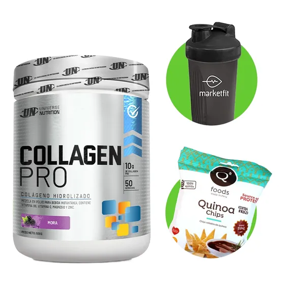 Colageno Collagen Pro 500gr Mora Un + Regalo 05